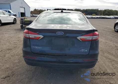 2019 Ford Fusion Se из США, поврежденный, VIN 3FA6P0LU5KR281791